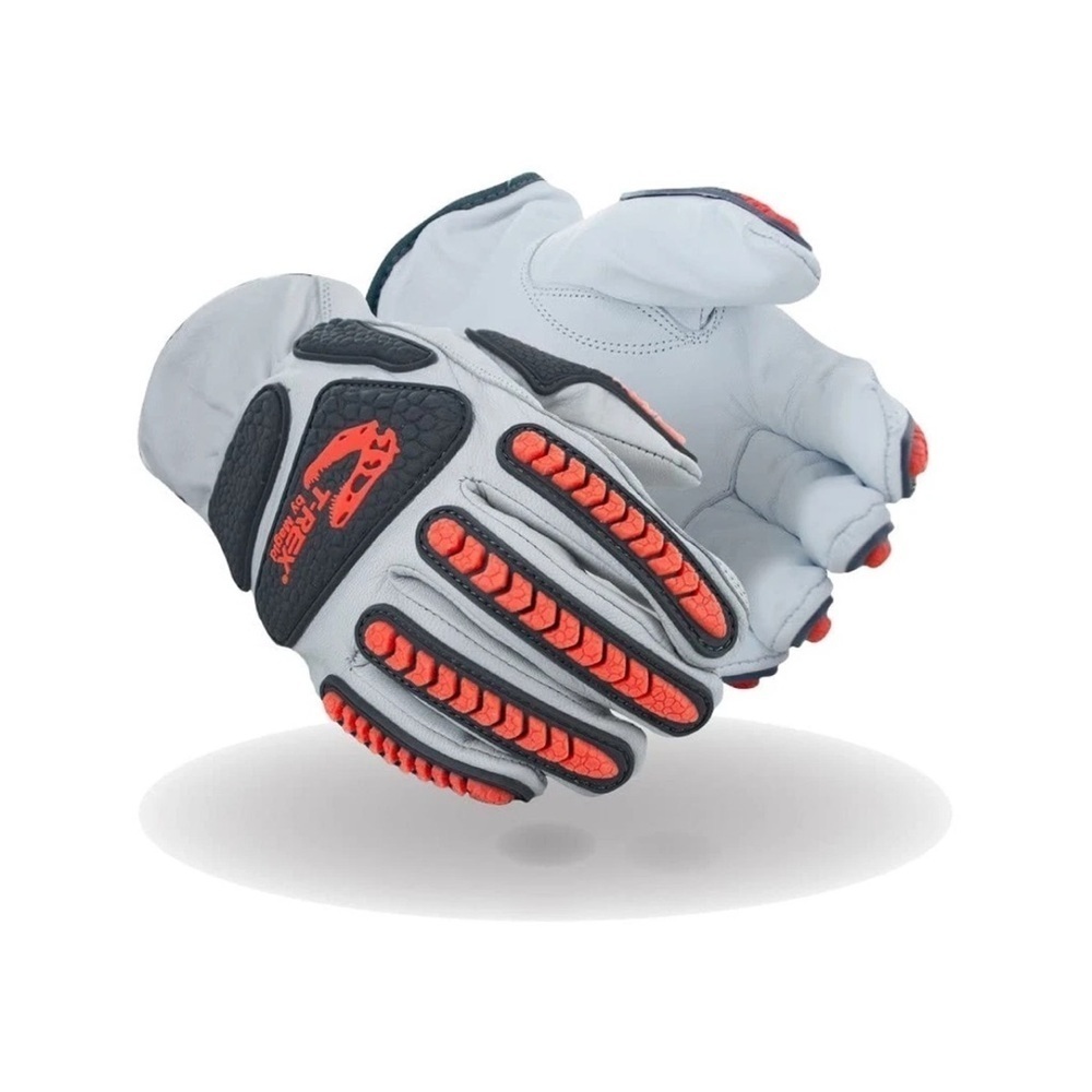 Magid Gray and Red Work Gloves - Picture 3 of 14